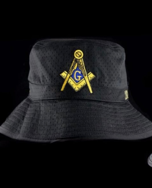 Masonic, Mason, Embroidered Bucket Hat
