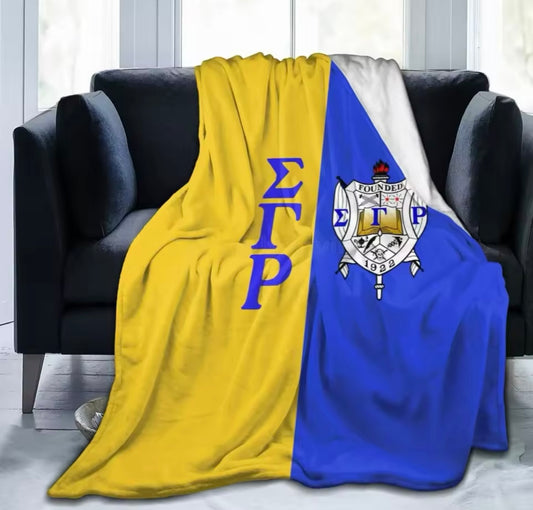 SGR, SIGMA GAMMA RHO, SGR Throw, SOLD OUT, PRE-ORDER, NEW SHIPMENT COMING SOON