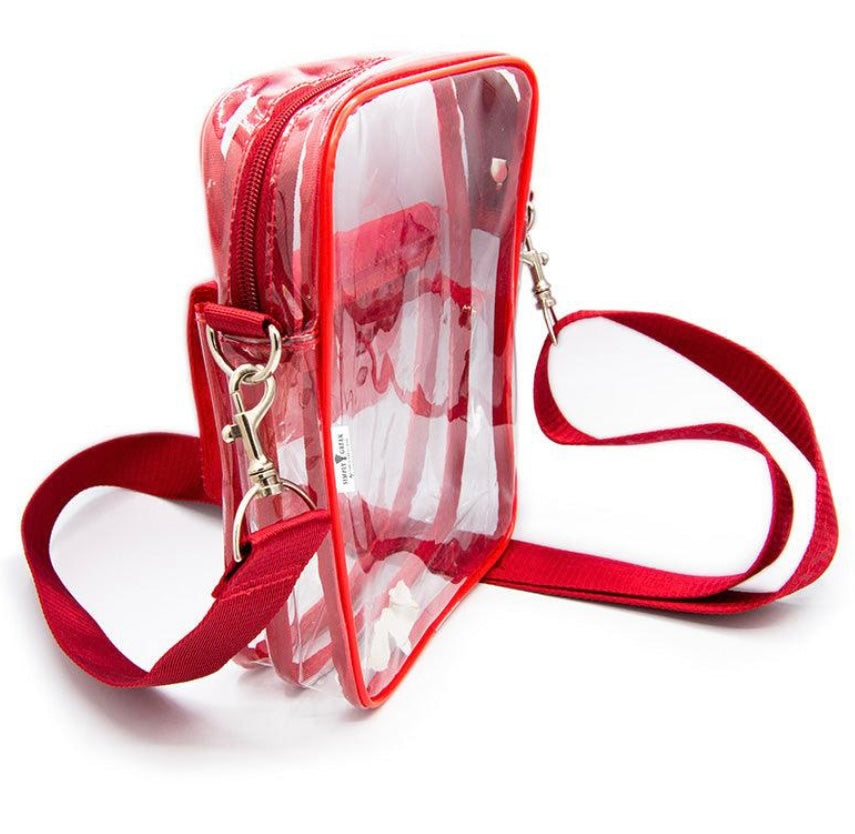 DST, Delta Sigma Theta, CLEAR STADIUM CROSSBODY MESSENGER BAG