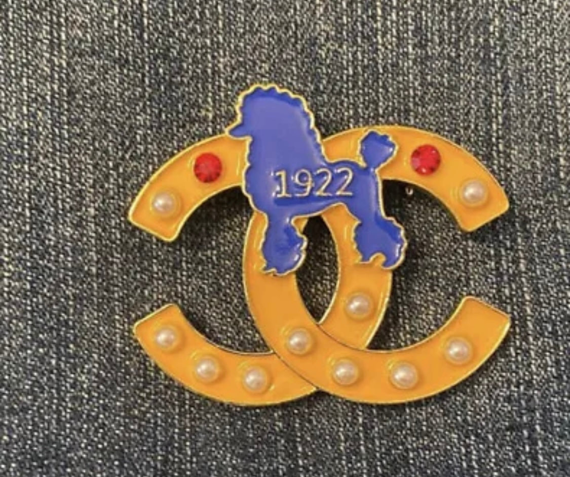 SGR, Classic Couture Brooch, RARE, with Keepsake Pouch