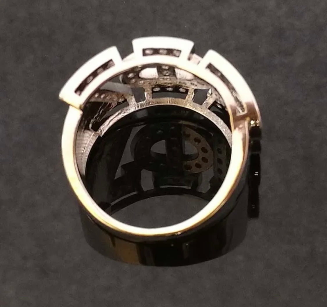 SGRHO 925 Sterling Silver Ring, Various Sizes, with Keepsake Pouch