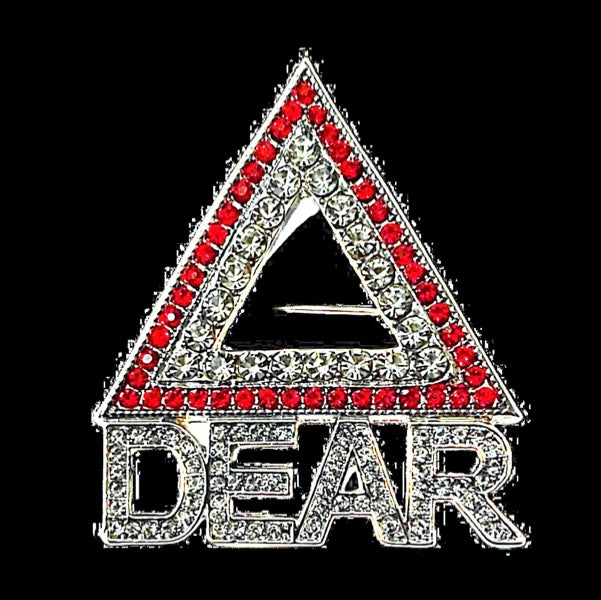 DST, XL, “Delta Dear” Brooch with Keepsake Pouch