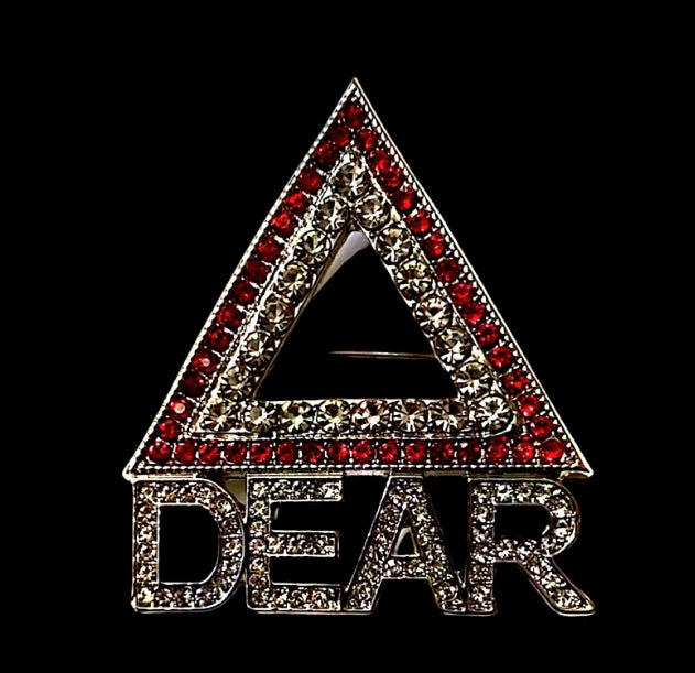 DST, XL, “Delta Dear” Brooch with Keepsake Pouch