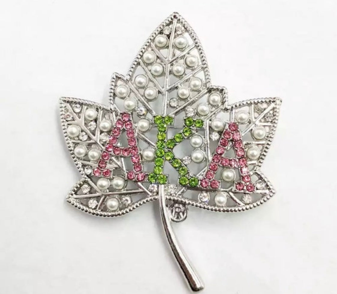 AKA Ivy Leaf Brooch with Keepsake Pouch