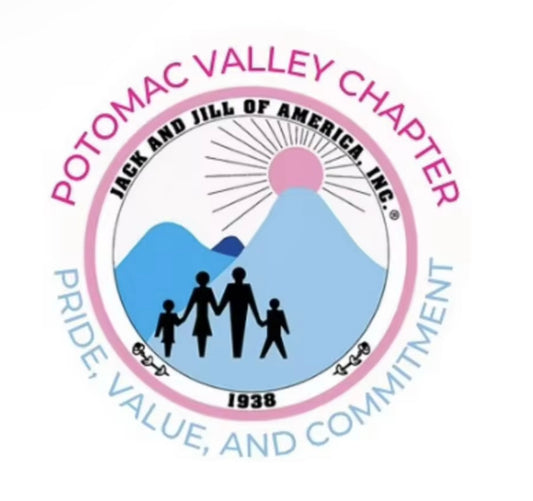 Jack and Jill of America Potomac Chapter Pin, CUSTOM ORDER