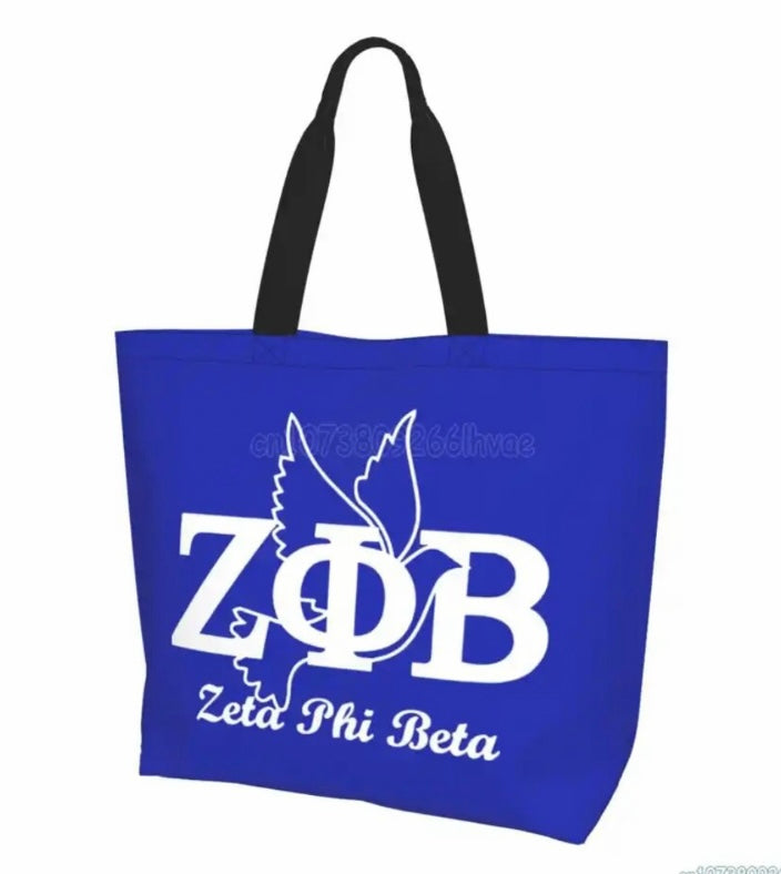 ZPB, Zeta Phi Beta, ZPB, Tote/Bag, Large