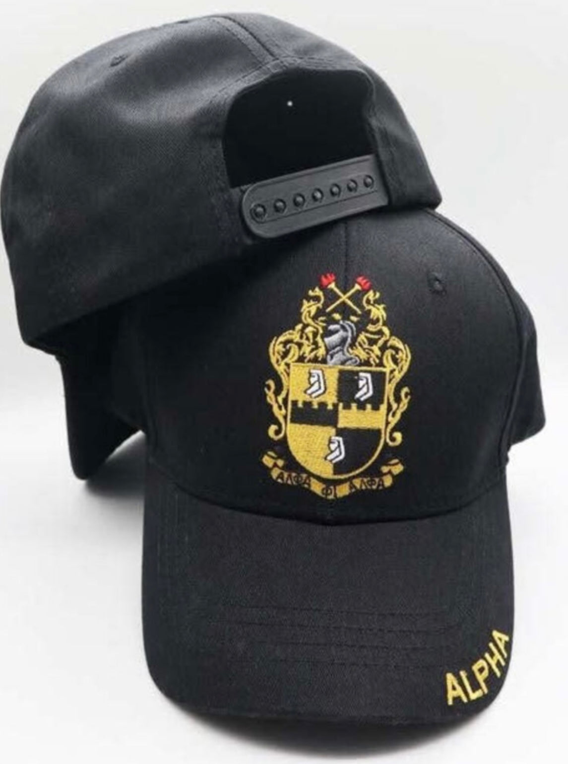 APA, Alpha Phi Alpha, Embroidered Baseball Cap with Letters