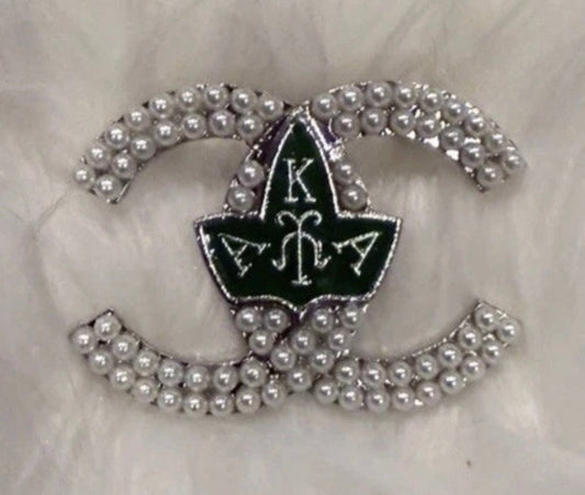 AKA 1908 Classic Couture Brooch with Keepsake Pouch