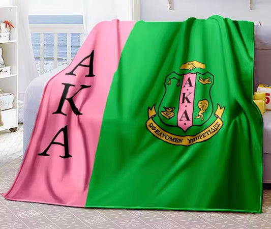 AKA, Alpha Kappa Alpha, AKA Throw, PRE-ORDER, Expected Shipping Date: 1/5