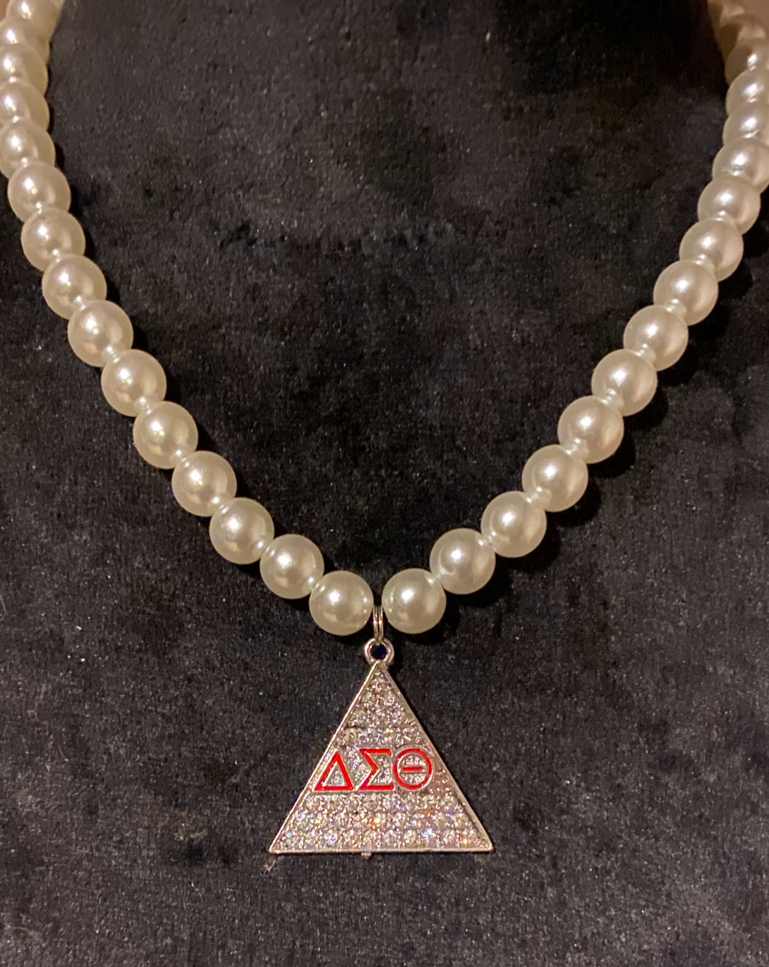 DST Pearls and Pyramid with Keepsake Pouch