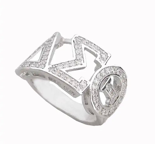 DST 925 Sterling Silver Ring, Various Sizes, with Box