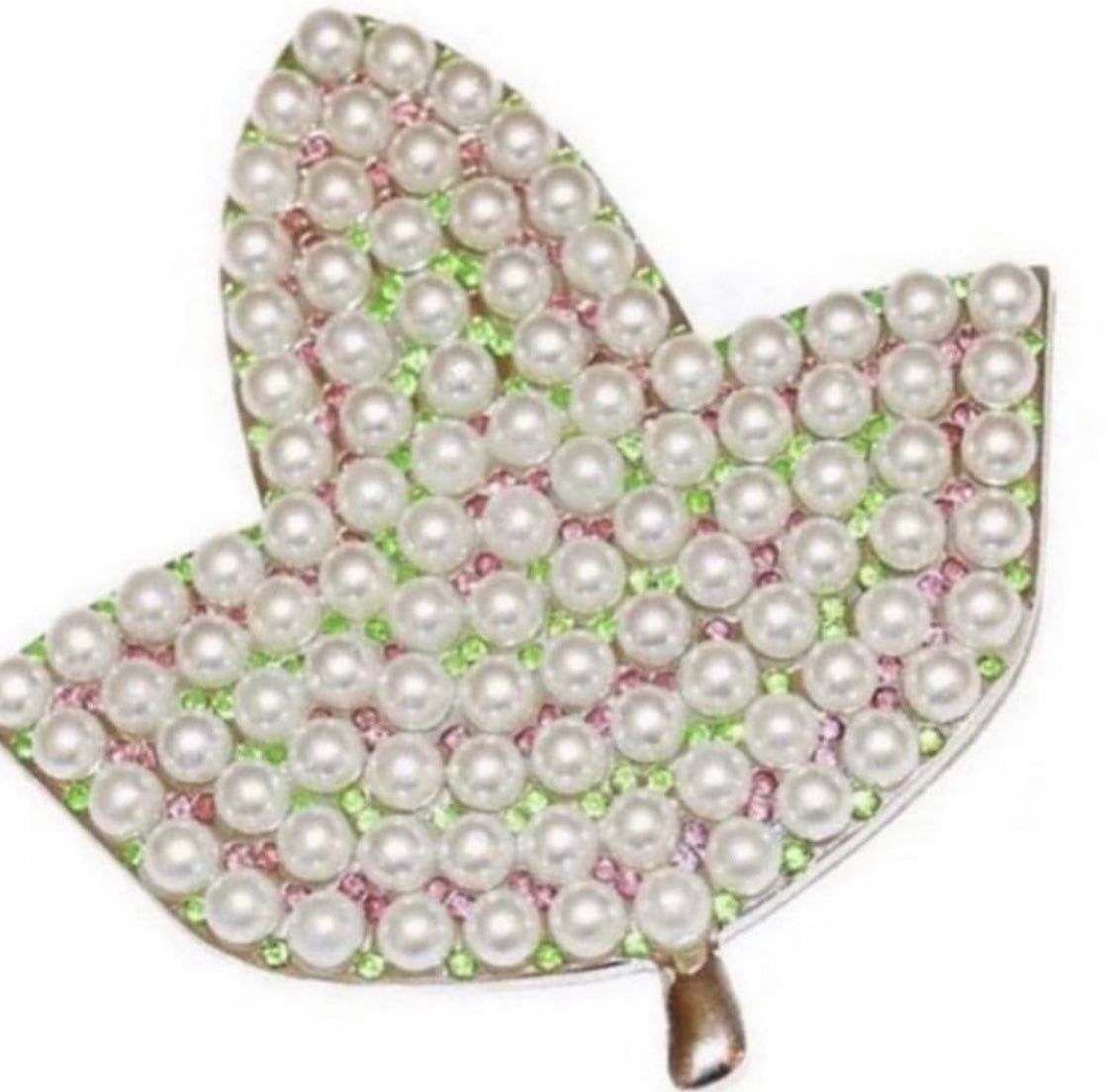 AKA Elite Collection XL Ivy Leaf Brooch with Keepsake Pouch