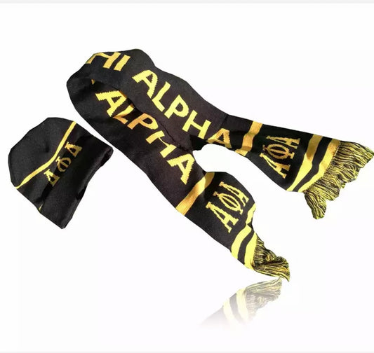 APA, APA "Alpha Man" Scarf and Hat Set