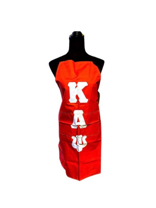 KAP, Kappa Alpha Psi, Oil/Waterproof Apron with Pockets