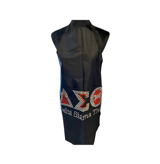 DST, Black Apron with Pockets, Waterproof/Oil Proof