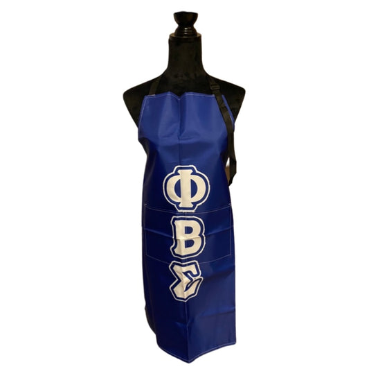 PBS, Phi Beta Sigma, Oil/Waterproof Apron